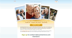 Desktop Screenshot of latesummerlove.com